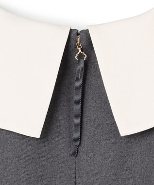 TOCCA 【八木アリサさん着用】【00サイズあり・消臭】FLYING SAUCER 七分丈ドレス グレー系