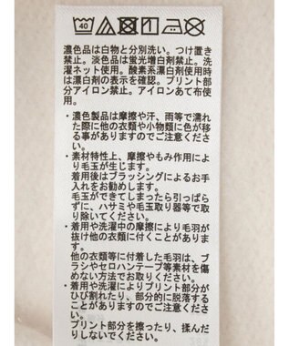 Green Parks ミッキーマウス・クラブ／フェイス裏起毛プルオーバー Light Beige