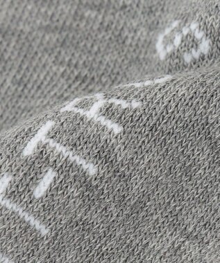 23区GOLF 【WOMEN】【日本製】ロゴ ニーハイソックス ライトグレー系