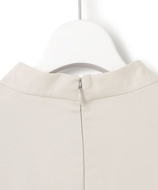 23区 S 【洗える】クリスタルアムンゼン ウエスト切り替え ワンピース ベージュ系