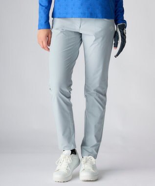 FILA GOLF／marie claire 【Marie claire sports】【美脚シルエット】ストレッチロングパンツ グレー