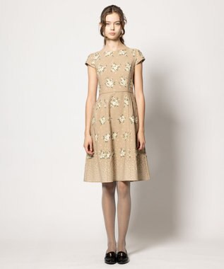 TOCCA FLOST FLOWER ドレス ベージュ系7