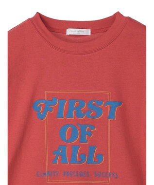 Green Parks ウ゛ィンテージプリントボックスＴシャツ Red