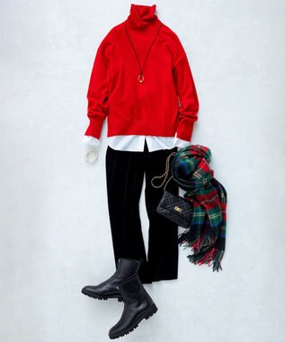 23区 キルティングチェーン ショルダー バッグ ブラック系