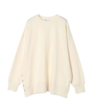 CRAFT STANDARD BOUTIQUE 裏毛リングドットプルオーバー Ivory