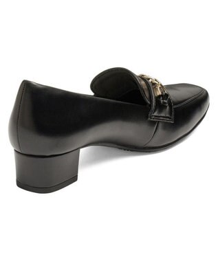 AcureZ 足ゆび広がる×キレイ ビットローファーパンプス「母趾にやさしい美パンプス」 ブラック