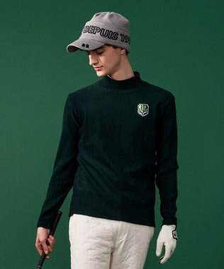 23区GOLF 【MEN】ツバ付きニット キャップ ライトグレー系
