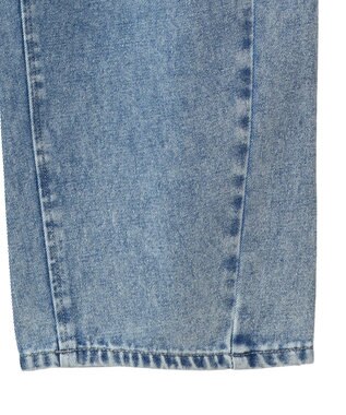 Green Parks ・ＥＬＥＮＣＡＲＥ　ＤＵＥ　デニムバレルレッグパン Black