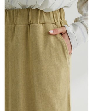 Green Parks ・Ｄｏｕｂｌｅ　Ｆｌａｇｓ　１０ｏｚナロースカート Beige