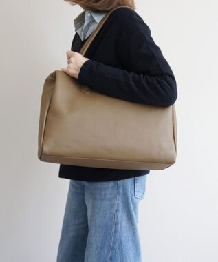 TIDEWAY PUF ボストンバッグM モカ