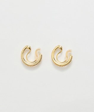 Phoebe 【金属アレルギー対応】【痛くないシリーズ】グリッターメタルライトフィットイヤリング　ゴールド ゴールド