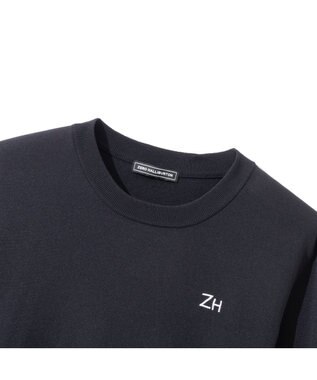 ZERO HALLIBURTON 【雑誌掲載】ソロテックス クルーネックニット 82845 W4S9c レディースゴルフ ネイビー杢