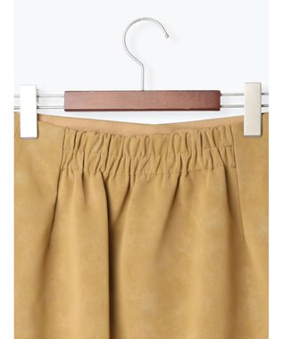 Te chichi エコスエードベルテッドスカート《2025Autumn catalog vol.2 item》 ベージュ