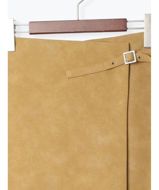 Te chichi エコスエードベルテッドスカート《2025Autumn catalog vol.2 item》 ベージュ