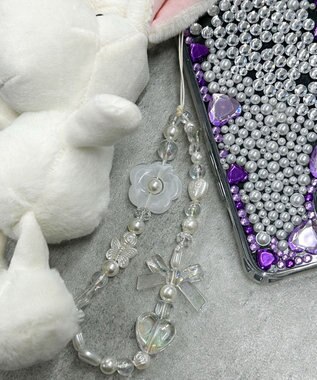  ビーズストラップキーホルダーB