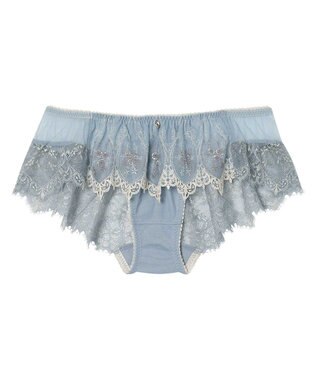 AMPHI ショーツ 【Glama-Rich グラマリッチ ボリュームUPタイプ】 BYJ306とペア PYJ206 アンフィ／ワコール サックス