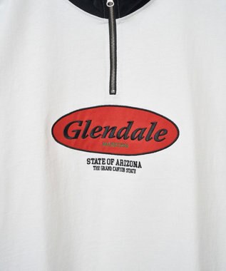 WEGO ヘビーウエイトサークルロゴハーフZIPT（S） ホワイト