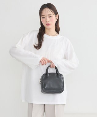 earth music&ecology ラインストーンチュールドッキングプルオーバー Ivory