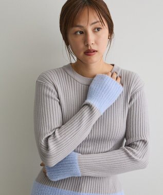 CRAFT STANDARD BOUTIQUE とてもち袖シャギーニットプルオーバー