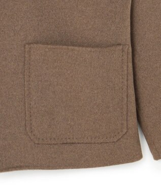 J.PRESS MEN 【WEB限定カラー有】カシミアWフェイス 3パッチ カバーオール ベージュ系