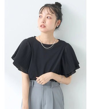 earth music&ecology プリーツフレアプルオーバー