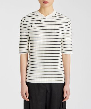 洗える】ボタンボーダー 半袖ニット / Paul Smith | ファッション通販 