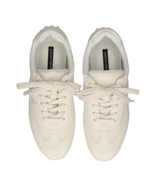 Bridget Birkin 【PARADIS COULEUR】異素材コンビロープロファイルスニーカー アイボリーコンビ