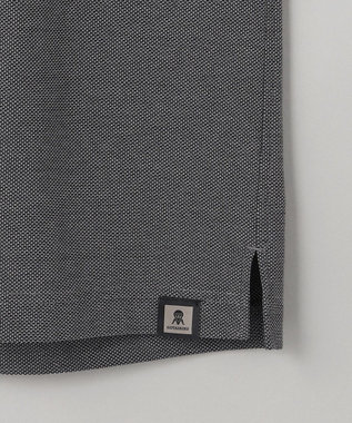 GOTAIRIKU あのBIZポロが 長袖に【仕事で着られる】キレイめ 鹿の子 ビズポロシャツ_ロング ライトグレー系