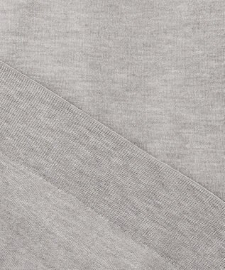 ICB 【洗える】ヴィスコースシアー ハイネックプルオーバー ライトグレー系