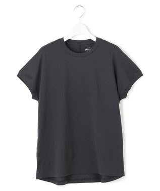 J.PRESS YORK STREET 【WOMEN】キャップスリーブ Tシャツ ブラック系