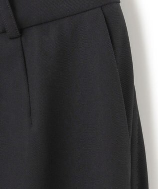 BEIGE， 【洗える】ALAINA / スリムストレートパンツ Black