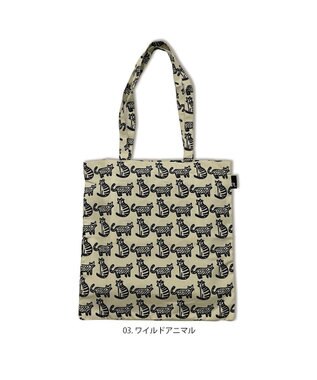 ROOTOTE 6453【A4サイズ収納】RO.トール.フラット.モダン-A 03：ワイルドアニマル