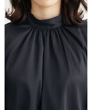 Green Parks ・ＥＬＥＮＣＡＲＥ　ＤＵＥ　バックリボンブラウス Black