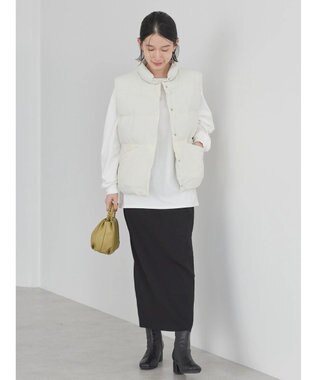 AMERICAN HOLIC キルポカリバーシブルショートベスト Ivory