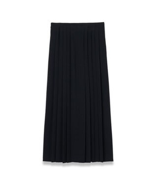 JOSEPH エアリープリッセ　スカート Black