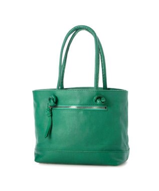 UNBILLION ペルケ perche / ソフトレザー3層2wayトート グリーン