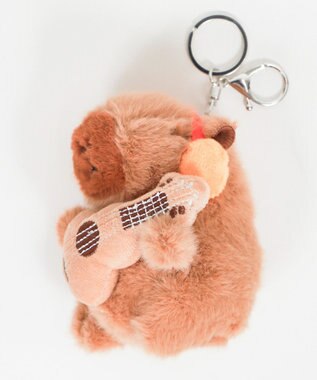 WEGO ふりふりmusicカピバラぬいぐるみキーホルダー