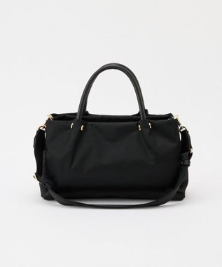 russet ナイロン三層2WAYミニトートバッグ(CE-1580) Black