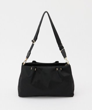 russet ナイロン三層2WAYミニトートバッグ(CE-1580) Black