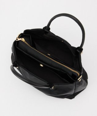 russet ナイロン三層2WAYミニトートバッグ(CE-1580) Black