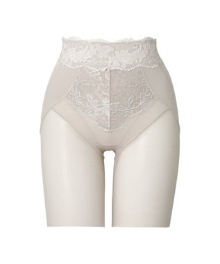 BRADELIS New York 【BRADELIS NewYork peace】おしりPラインレーシーロングショーツ23 パールグレージュ