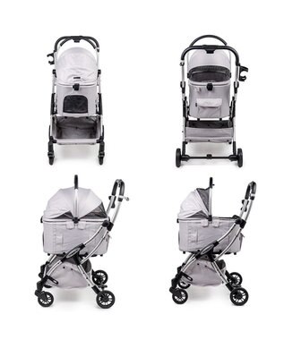 PET PARADISE ペットパラダイス スムーカネオ ３ｗａｙ 《グレー》 ライトグレー