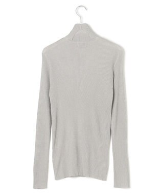 J.PRESS YORK STREET 【WOMEN】シアリブ タートルニット ライトグレー系