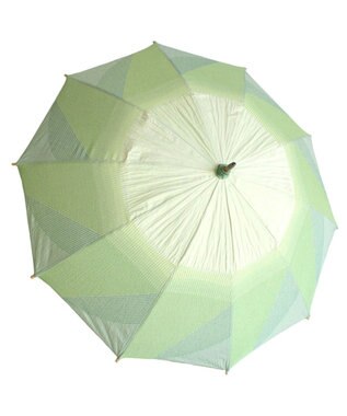 槇田商店 菜-sai- はくさい　日傘 緑