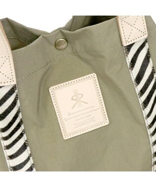 Regalo Felice 【軽量 / A4サイズ対応 / 自立する / 2way】トート / REGALO GYZ(グレー×ゼブラ)