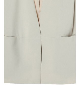 AMERICAN HOLIC 丈違いニュアンスベスト Light Beige