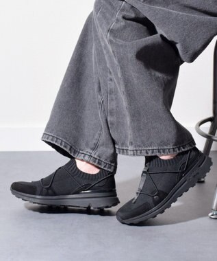 INTER-CHAUSSURES 【BUSSOLA】ニットスリッポンスニーカー