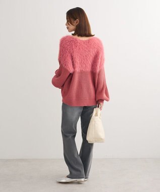 Green Parks ・Ｐｅｔｉｔ　Ｆｌｅｕｒ　シャギーキリカエニット Pink