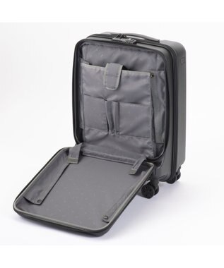 ACE BAGS & LUGGAGE ace. ジェットエクセル スーツケース 34リットル タテ型 06854 エース ブラック