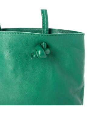 UNBILLION ペルケ perche / ソフトレザー3層2wayトート グリーン